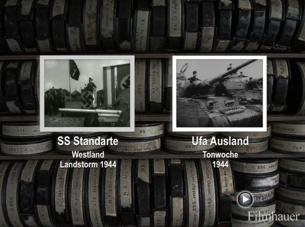 AUSLAND TONWOCHE 1944 x 2 - SS STANDARTE WESTLAND 1944