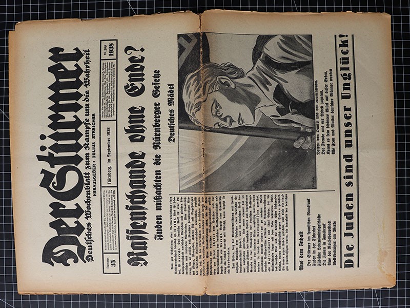 DER STURMER Nr. 35 - 9.1938