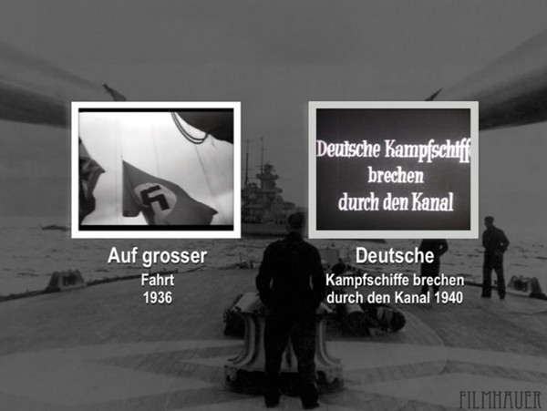 DEUTSCHE KAMPFKRÄFTE BRECHEN DURCH DEN KANAL + AUF GROSSER FAHRT 1936