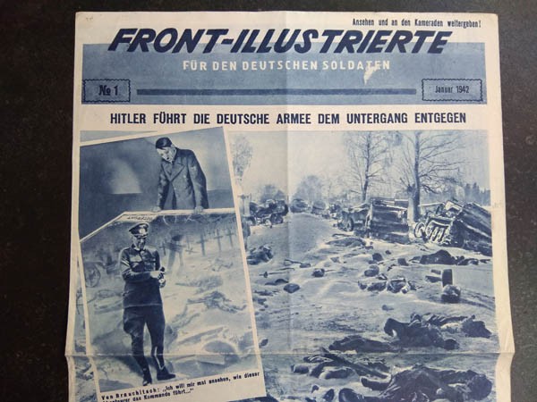 FRONT-ILLUSTRIERTE FOR THE GERMAN SOLDIER No. 1 Jan. 1942