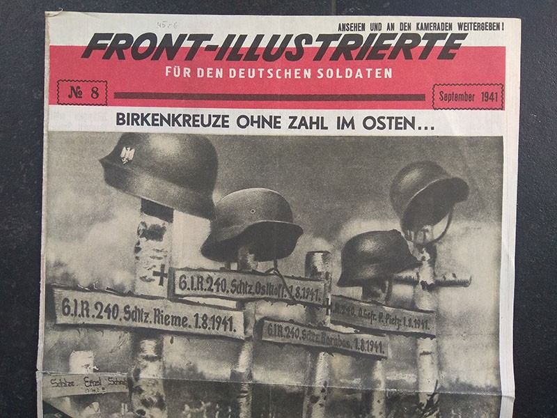 FRONT-ILLUSTRIERTE FOR THE GERMAN SOLDIER No. 8 Sept. 1941