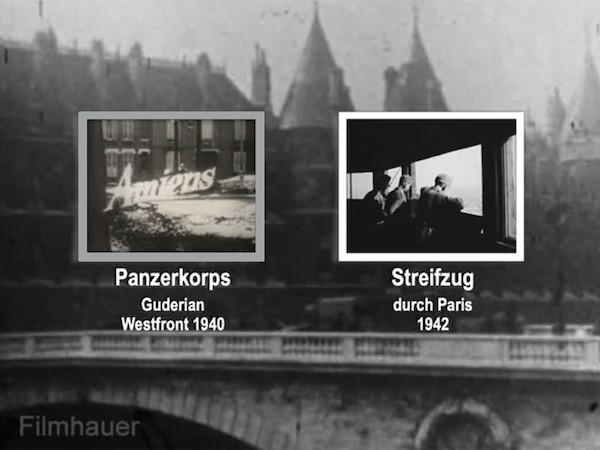 STREIFZUG DURCH PARIS 1942 - PANZERKORPS GUDERIAN 1940