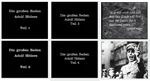 ADOLF HITLER GROSSEN REDEN 1-5, DEUTSCHE REDEN 1900-45