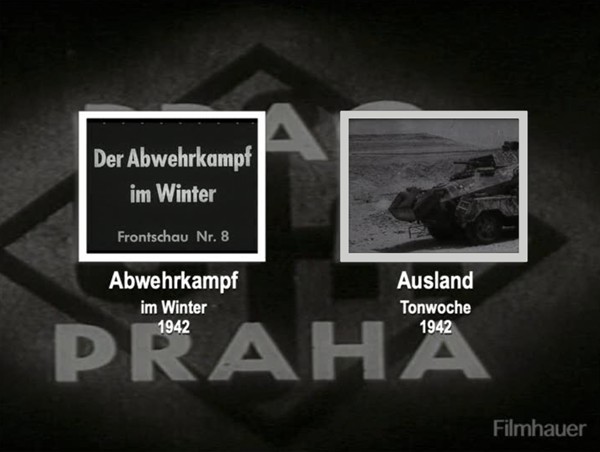 AUSLAND TONWOCHE 1942 - ABWEHRKAMPF IM WINTER 1942