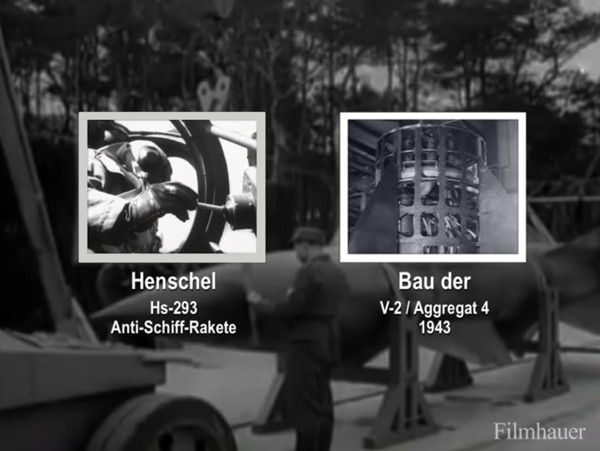HENSCHEL HS 293 ANTI-SCHIFF RAKETE - BAU DER V-2/A-4 1943