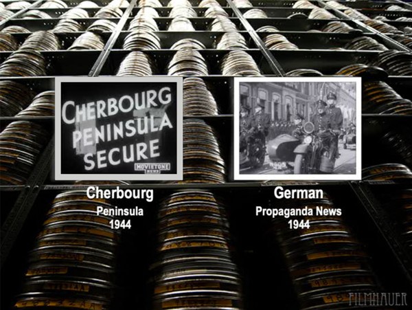 CHERBOURG SECURE 1944 - GERMAN HOMEFRONT PROPAGANDA 1944