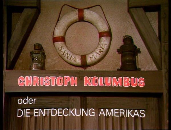CHRISTOPH COLUMBUS, DIE ENDECKUNG AMERIKAS 1984