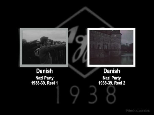 DÄNISCHE NAZI-PARTIE 1938-39