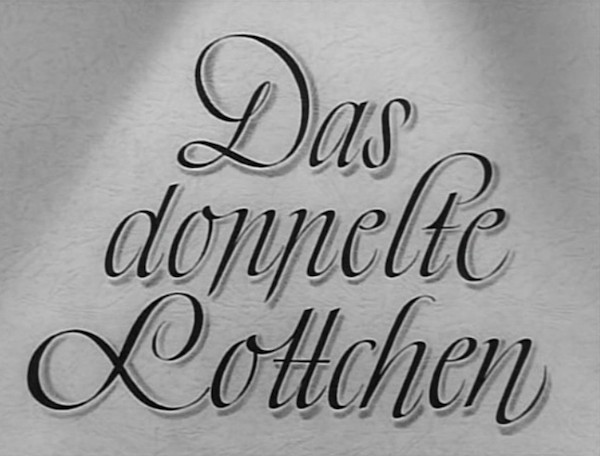 DAS DOPPELTE LOTTCHEN 1950