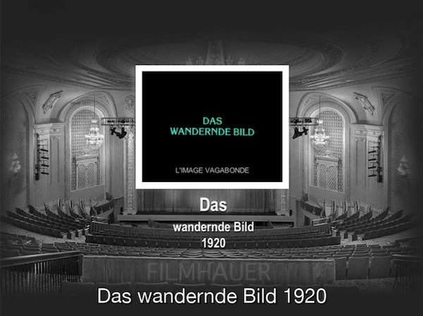 DAS WANDERNDE BILD 1920