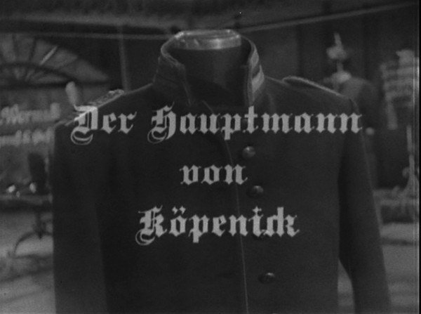DER HAUPTMANN VON KÖPERNICH 1960