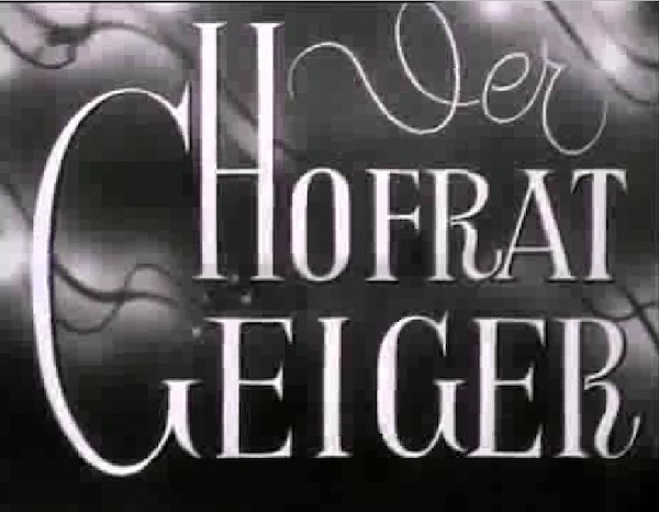 DER HOFRAT GEIGER 1947
