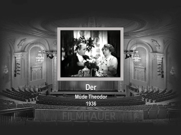 DER MUEDE THEODOR 1936 Veit Harlan
