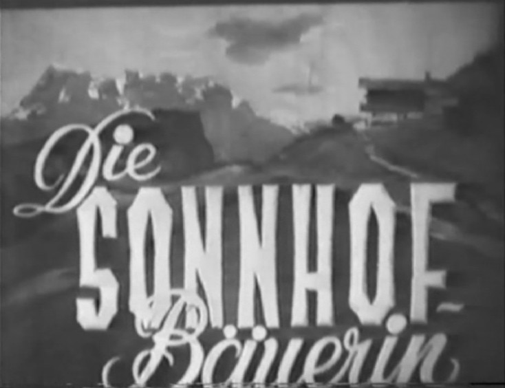 DIE SONNHOFBAEUERIN 1948