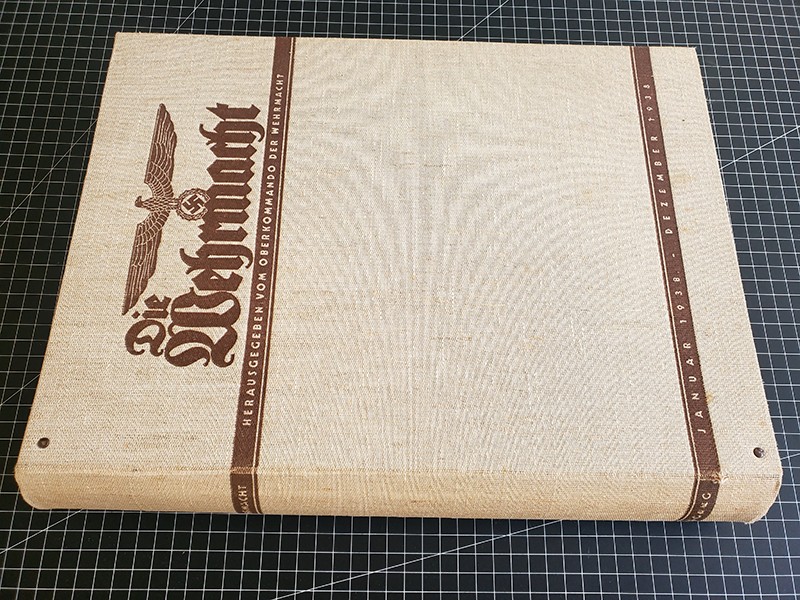 DIE WEHRMACHT 1938 - Nr. 1-24 komplett mit Originalbinder
