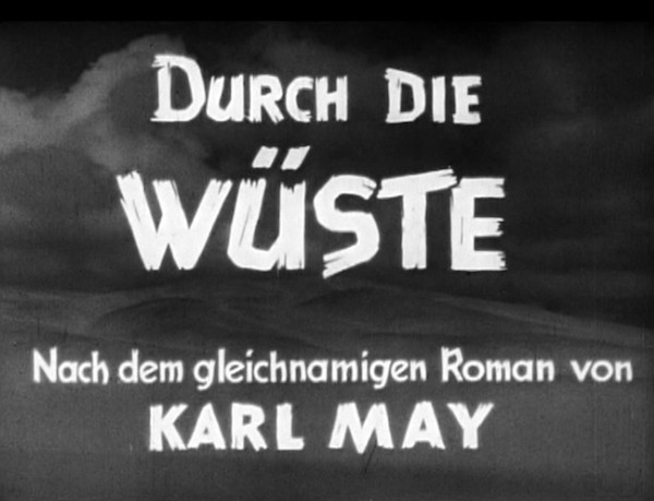 DURCH DIE WUESTE 1939