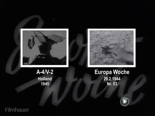 EUROPA WOCHE 1944 53 / 54 - A-4/V-2 HOLLAND 19454