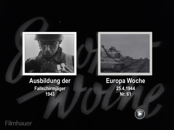 EUROPA WOCHE 1944 61 / 62 - FALLSCHIRMJÄGER AUSBILDUNG 1943