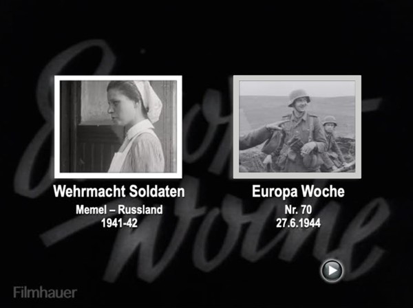 EUROPA WOCHE 1944 70 / 71 - MEMEL RUSSIA 1941-42