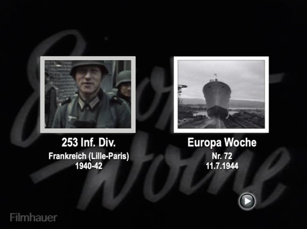 EUROPA WOCHE 1944 72 - 73 - 253 INF. DIV. Frankreich 1940-42