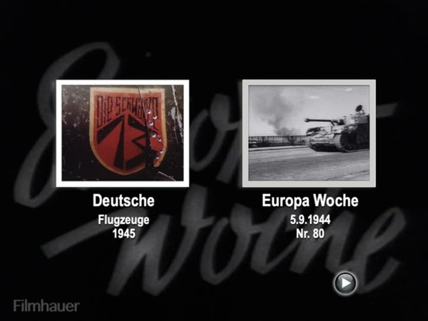 EUROPA WOCHE 1944 80 - 81 - GERMAN PLANES 1945