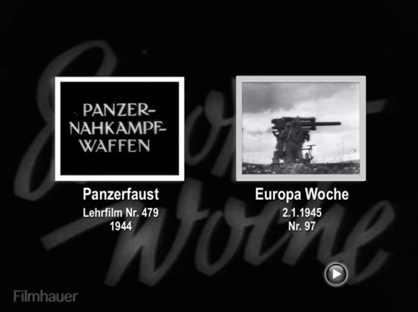EUROPA WOCHE 95 / 97 1944/45 - PANZERFAUST 1944