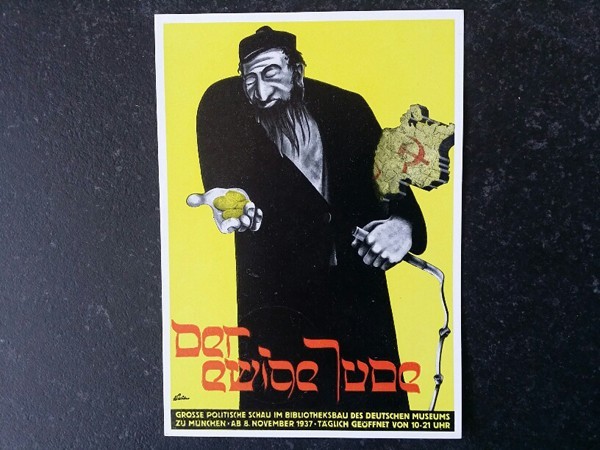 DER EWIGE JUDE - Original Postkarte