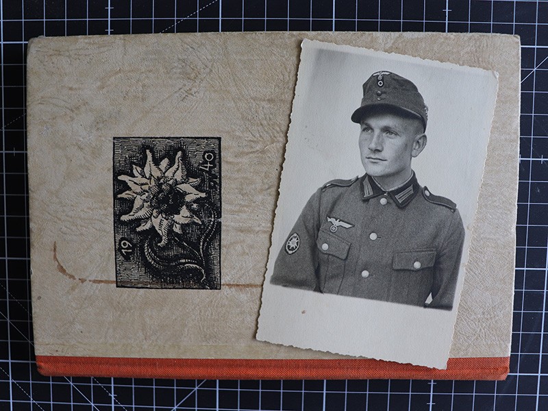 FOTOALBUM + TAGEBUCH 1. GEB.DIV. FRANKREICHFELDZUG