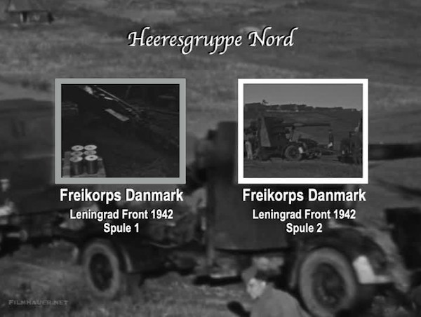 FREIKORPS DANMARK - LENINGRAD FRONT 1942 - Spule 1-4