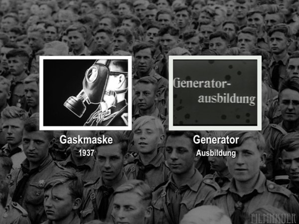 GASMASKE 1937 - GENERATOR-AUSBILDUNG