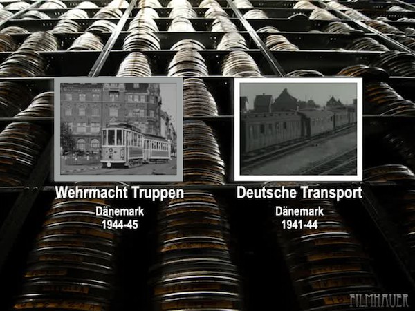GERMAN PRIVATE FOOTAGE DENMARK 1944-45 - GERMAN TRANSPIRT DENMARK 1941-44