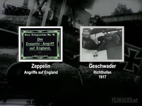 GESCHWADER RICHTHOFEN 1917 - ZEPPELIN ANGRIFFE AUF ENGLAND