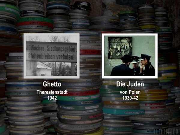 FILMING OF GHETTO THERESENSTADT 1942 - THE JEWS IN POLAND 1939-42
