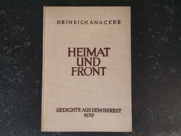 HEIMAT UND FRONT 1939