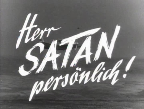 HERR SATAN PERSOENLICH 1954 - Orson Welles