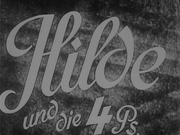 HILDE UND DIE 4 PS 1936