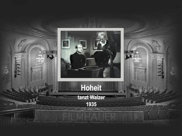 HOHEIT TANZT WALZER 1935