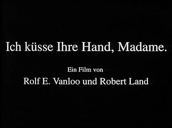 Ich KUESSE IHRE HAND MADAME 1928 1944