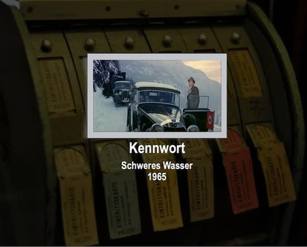 KENNWORT SCHWERES WASSER 1965