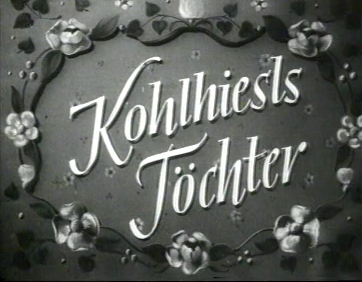 KOHLHEISELS TOCHTER 1930