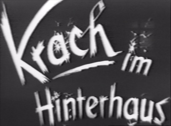 KRACH IM HINTERHAUS 1935