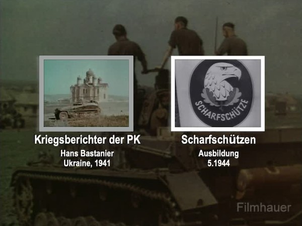 KRIEGSBERICHTER DER PK UKRAINE 1941 - SCHARFSCHÜTZEN AUSBILDUNG 1944