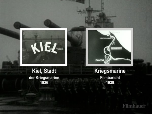 KRIEGSMARINE FILMBERICHT 1939 + KIEL, STADT DER KRIEGSMARINE 1936