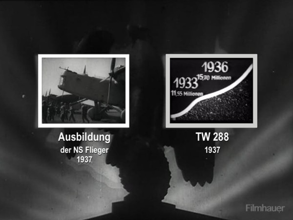VERLORENE TW 288 1937 - AUSBILDUNG DER NS FLIEGERKORPS 1937