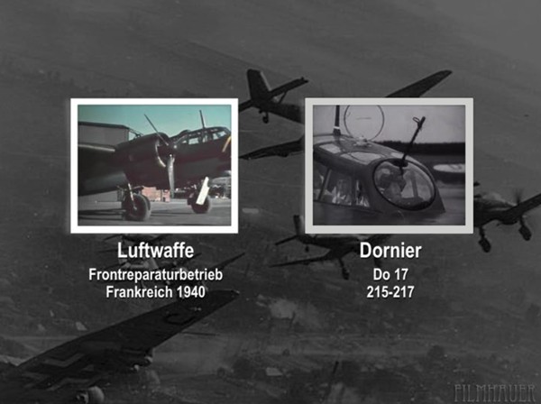 LUFTWAFFE FRONTBAUBETRIEB FRANKREICH 1940 - DORNIER Do 17, 215, 217