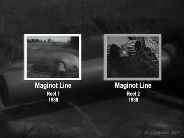 MAGINOT LINIE 1938 Spule 1 & 2