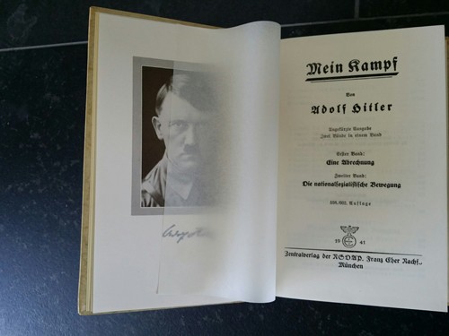 MEIN KAMPF WUPPERTAL MIT SCHUBER 1943 - Adlof Hitler