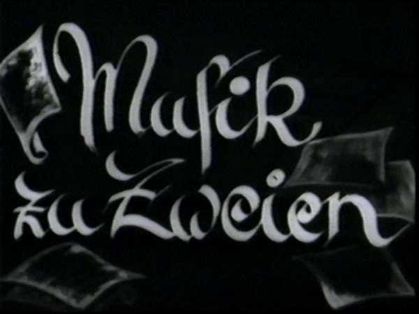 MUSIK ZU ZWEIEN 1936