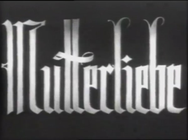 MUTTERLIEBE 1939