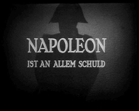 NAPOLEON IST AN ALLEM SCHULD 1938